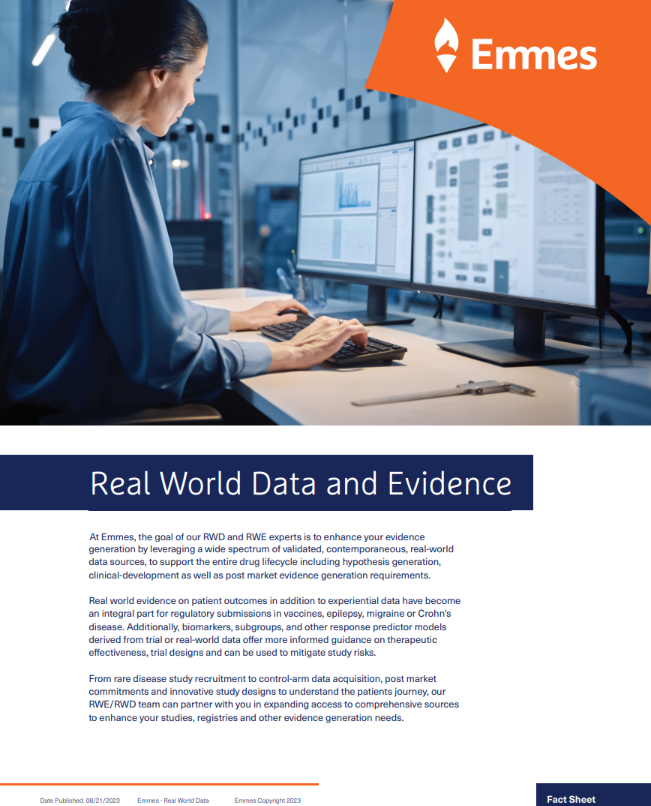 Real World Data and Evidence